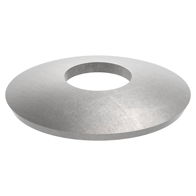 Halbrundschale Ø 33,7, Lochung 12,2mm