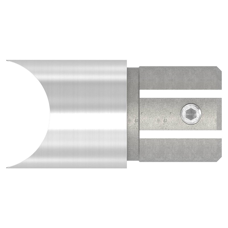 Anschlussstück 90°, Anschluss oben: 42,4mm, V2A