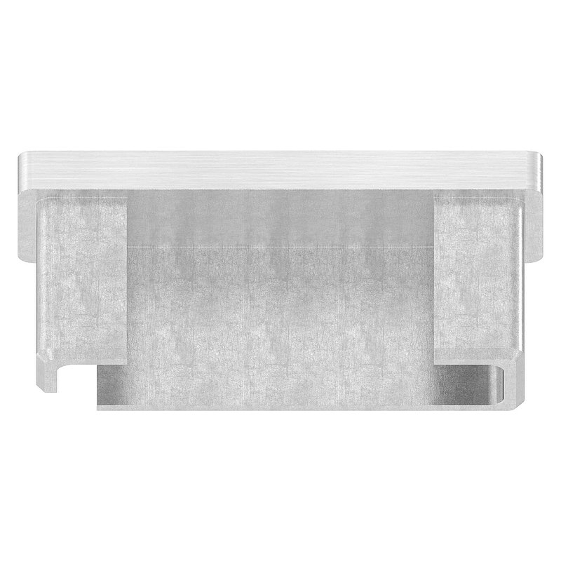 Push-in cap, for tube 60x20x2.0mm, AISI316