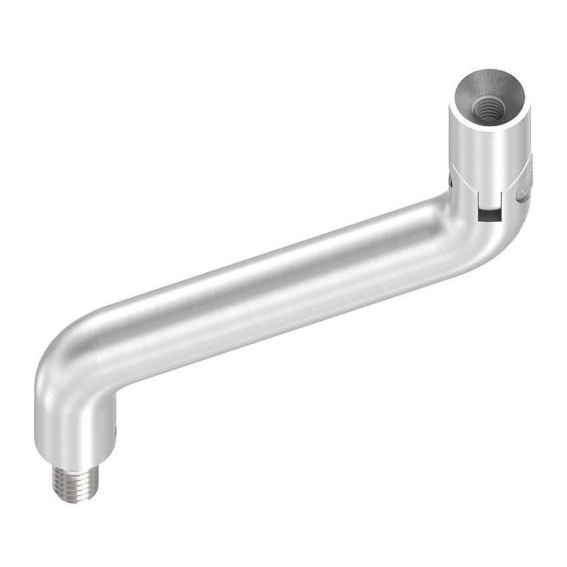 Bügel Ø 14mm, 2x 30° gebogen, V2A