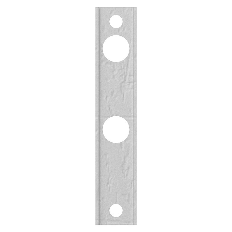 adapter for GTS2 mesh door locks, for round tubes Ø 33 - 60mm, blank