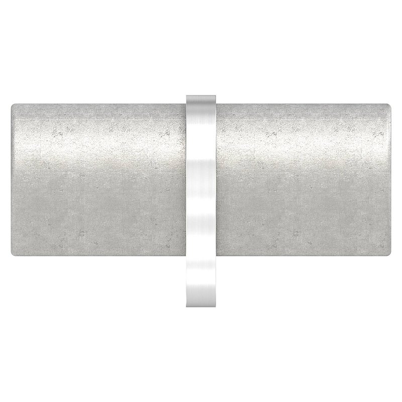 Rohrverbinder für LED-Nutrohr 42,4mm, V2A