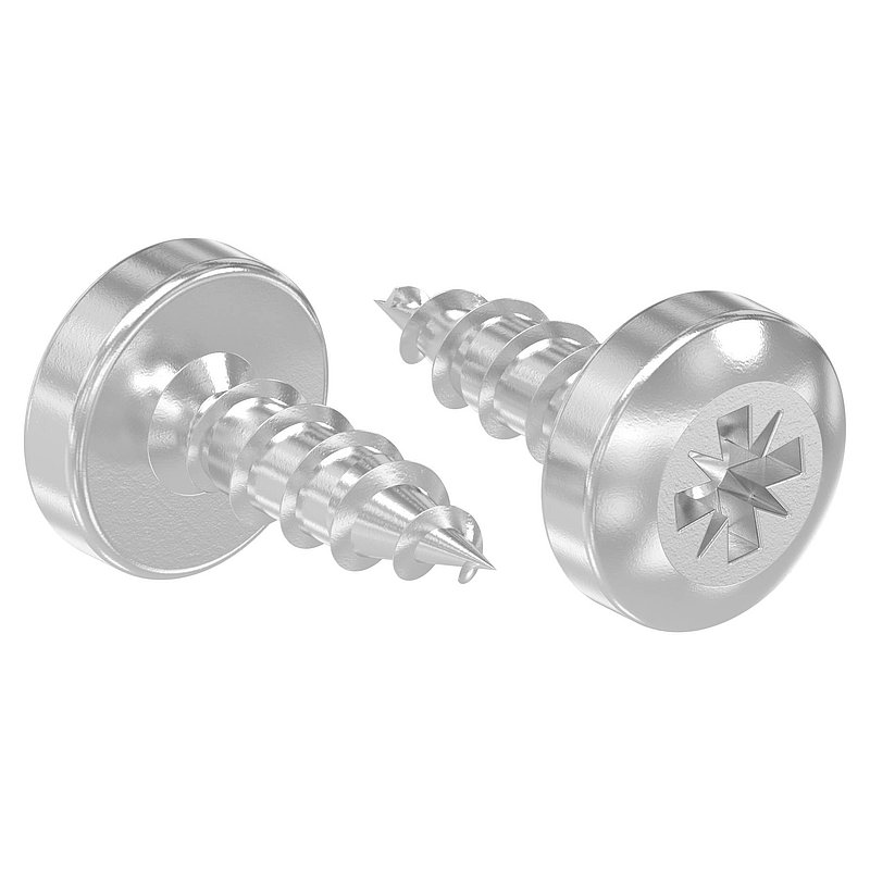 SPAX-Holzschraube 4x12mm, Halbrundkopf, Vollgewinde, einzeln