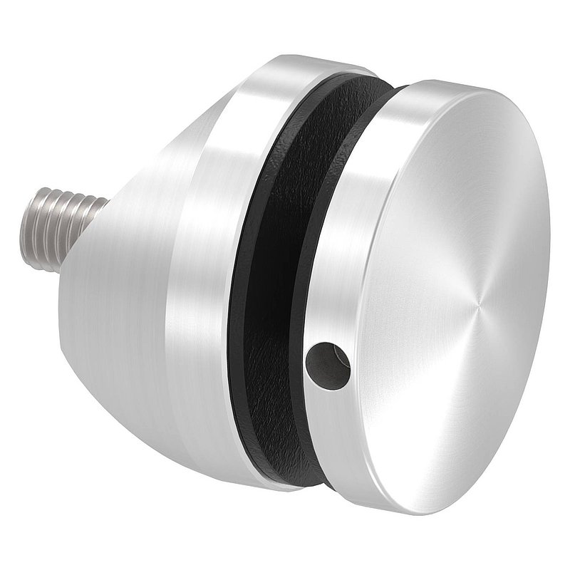 Glass point holder 52mm, connection: 48.3mm, AISI316