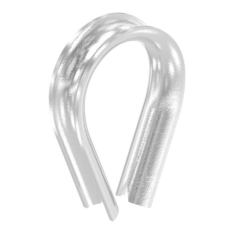 Thimble for rope 6mm, AISI316