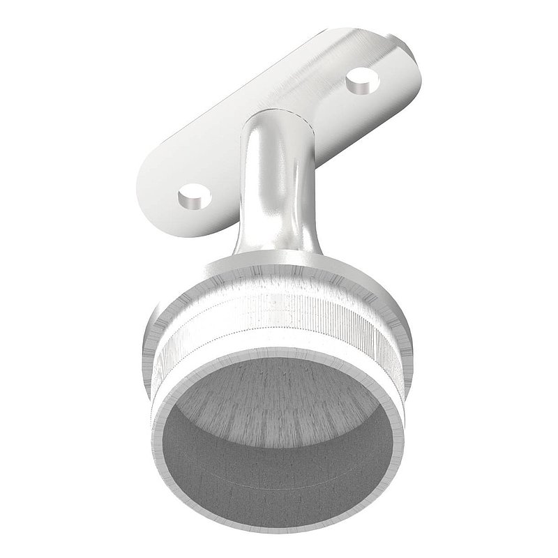 Rohrabschlussstopfen für Rohr 48,3x2,0mm, Handlaufanschlussplatte: 42,4mm, V2A