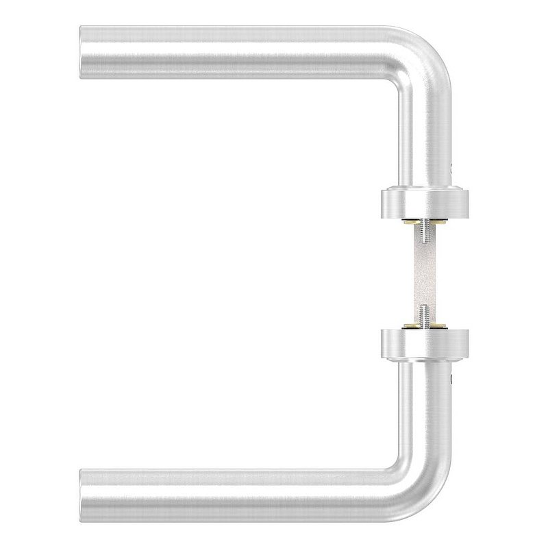 Pair of lever handles,, rotatable AISI304