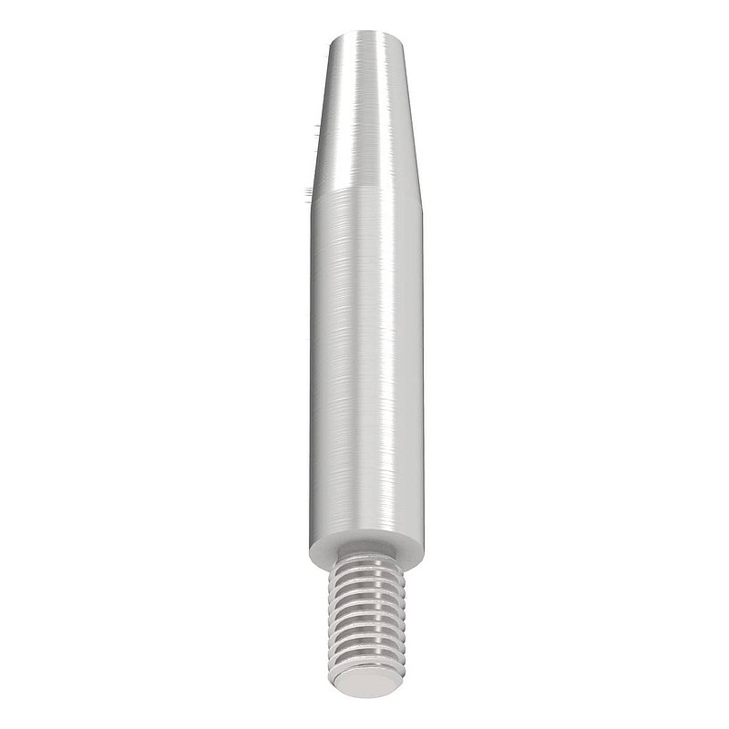 Stift Ø 12mm, L: 60mm, abgedreht, V2A