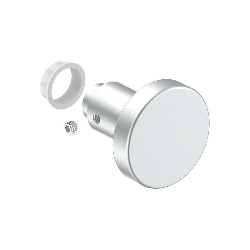 Bouton de porte droit