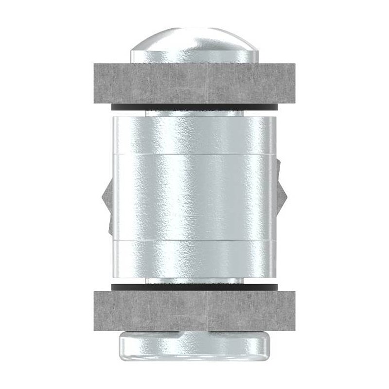 Door hinge M22, galvanised