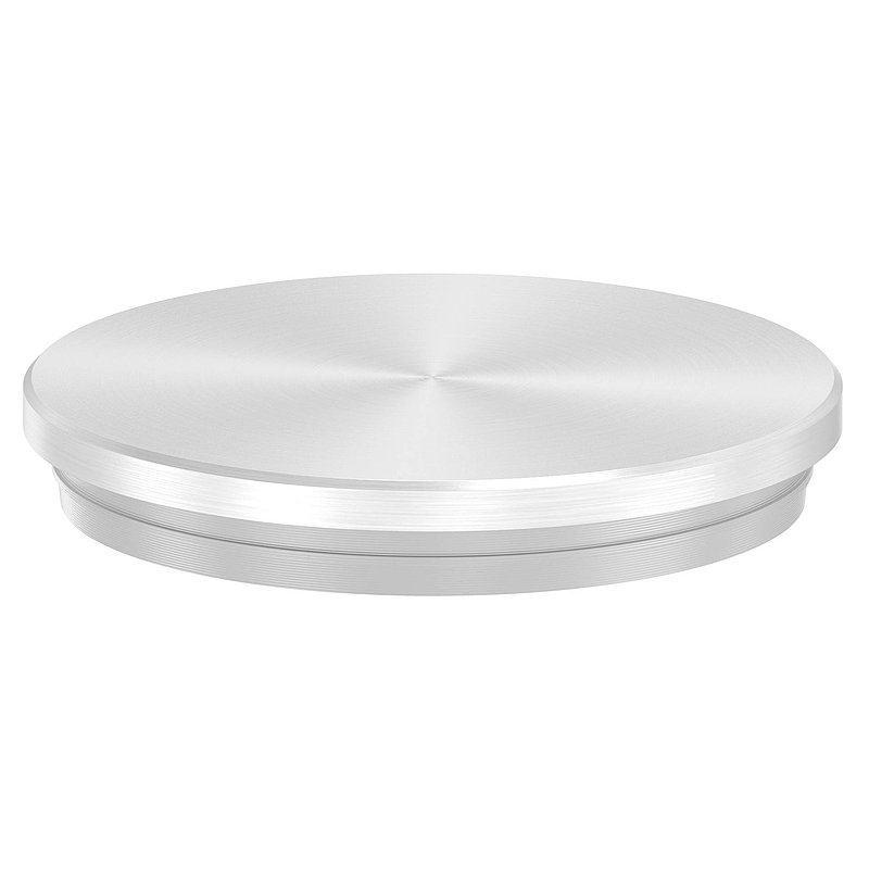 Rohrabschlussstopfen, für Rohr 48,3x2,0mm, V2A