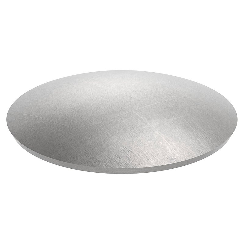 Halbrundschale 48x2,0mm, H: 8mm