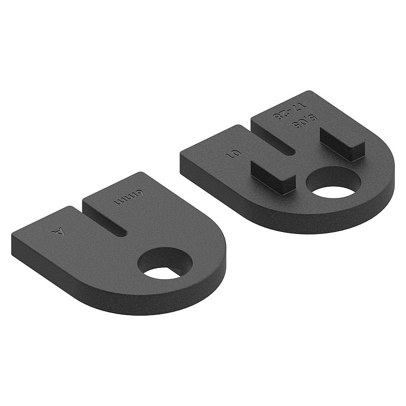 Gummi für Mod. 12, ESG-Glas 6mm