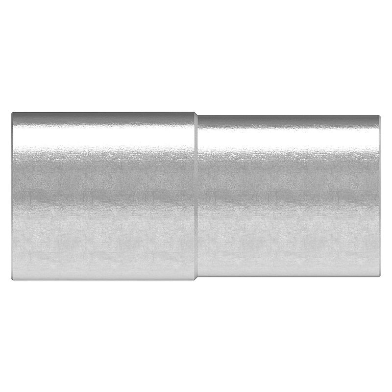 Verbindungsstück von 33,7x2,5mm auf 33,7x2,0mm, V2A