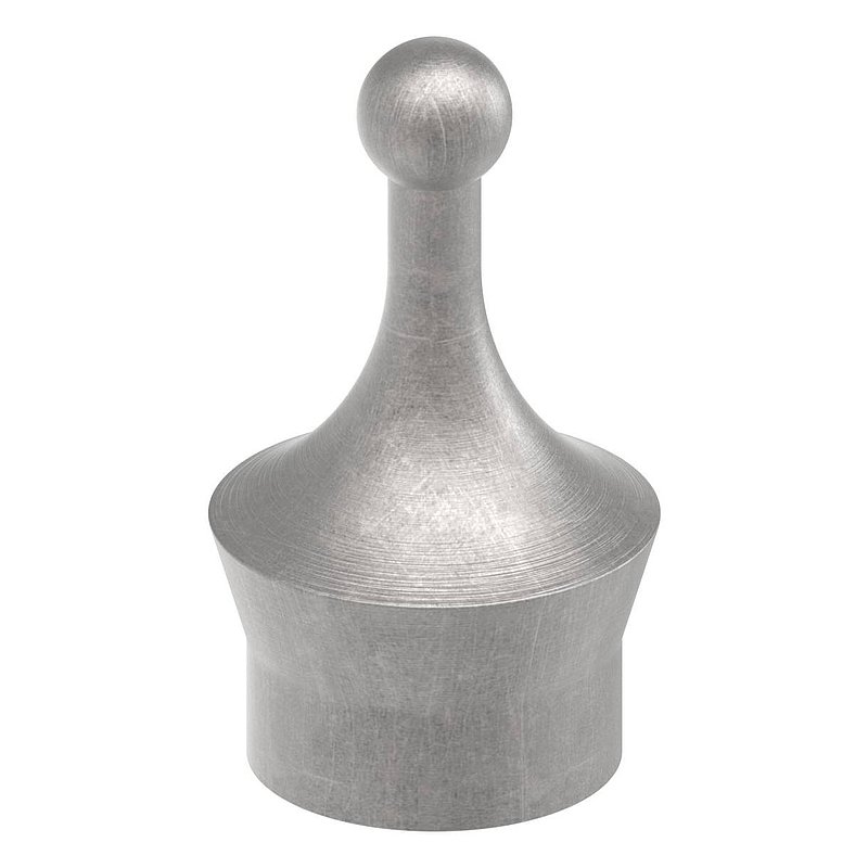 Kappe für Quadratstab 12x12mm, H: 50mm