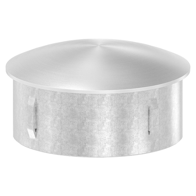 Rohrabschlussstopfen, für Rohr 76,1x2,0 - 2,5mm, V4A