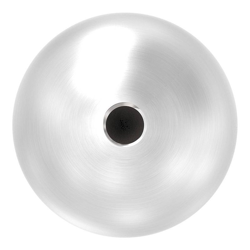 Vollkugel Ø 40mm mit Gewinde M8, V2A