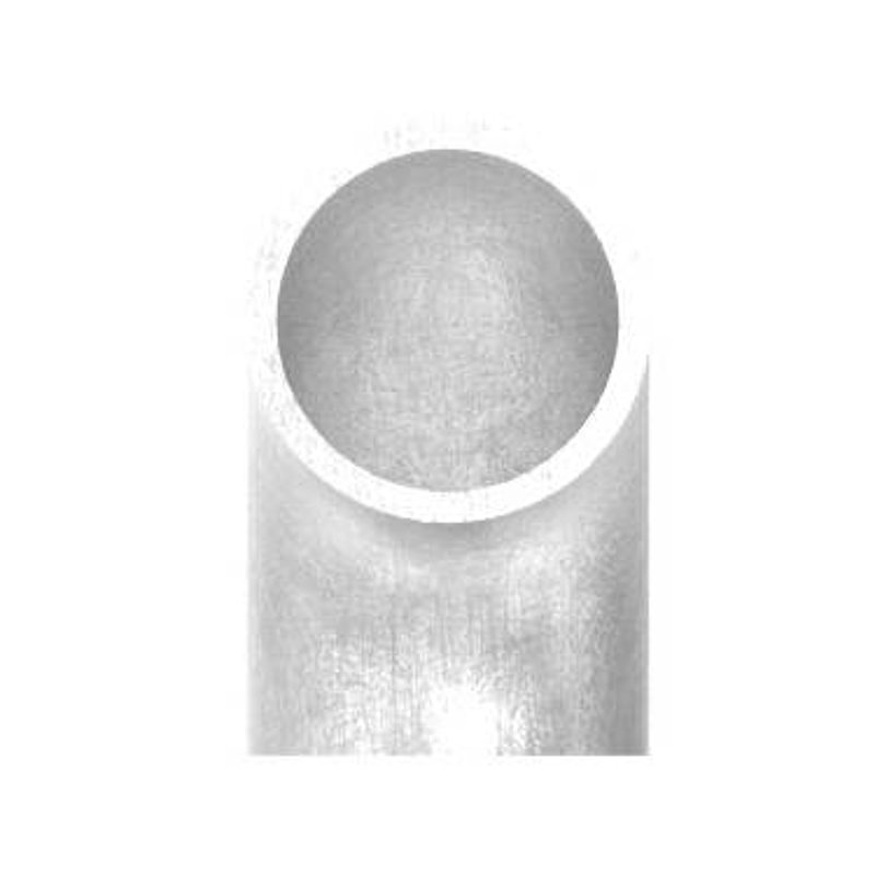 Schweißbogen 90°, 26,9x2,0mm, ungeschliffen, V2A
