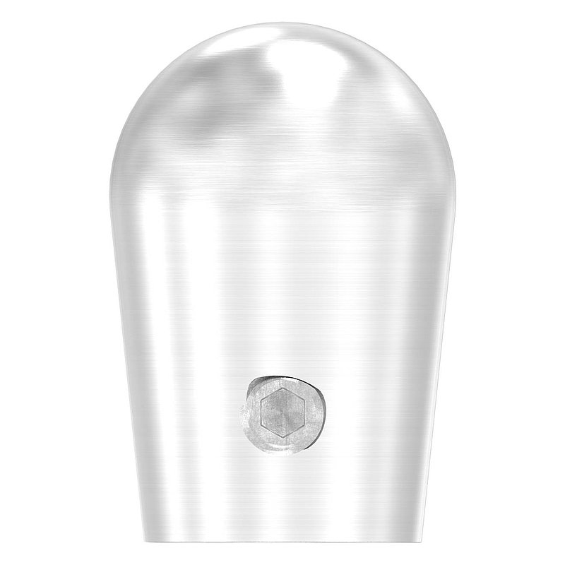 Endkappe für 12mm Rundmaterial, V2A