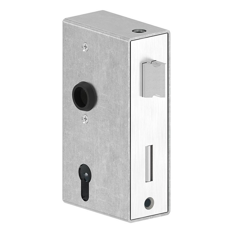 Anti-panic lock with lock case 50 x 94 x 172mm, with change function E, DIN R & L