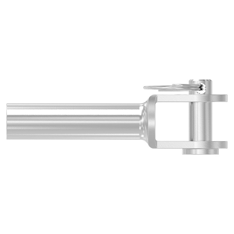 Gabelterminal mit Innengew. M8 links, V4A