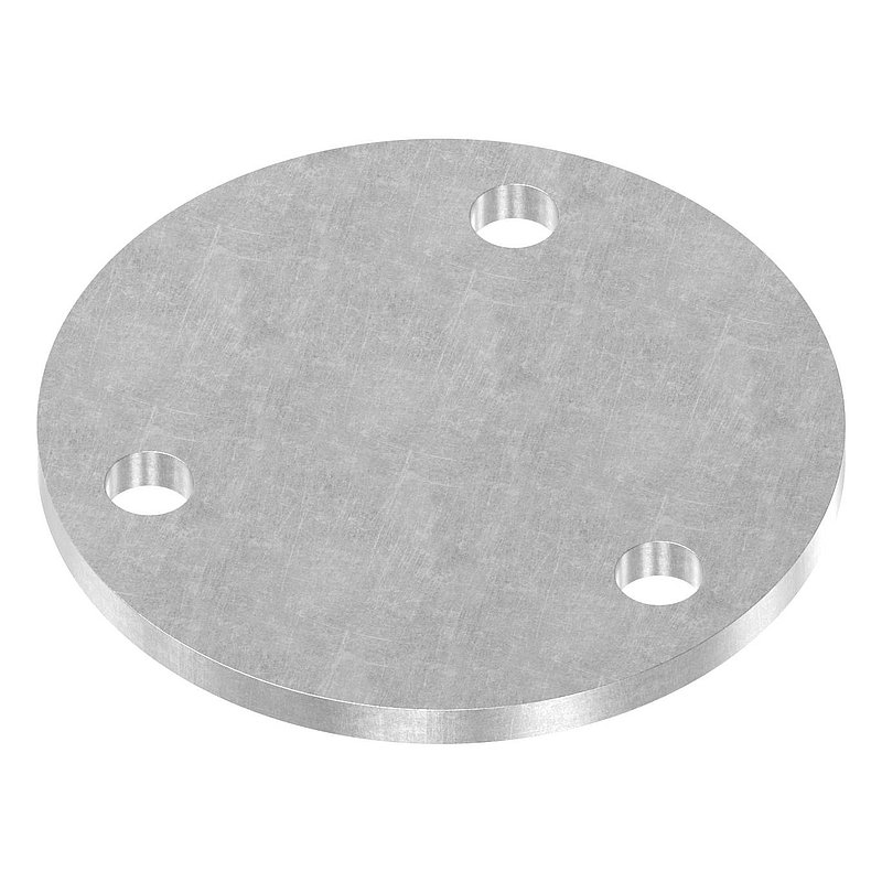 Plaque d'ancrage 100x6mm