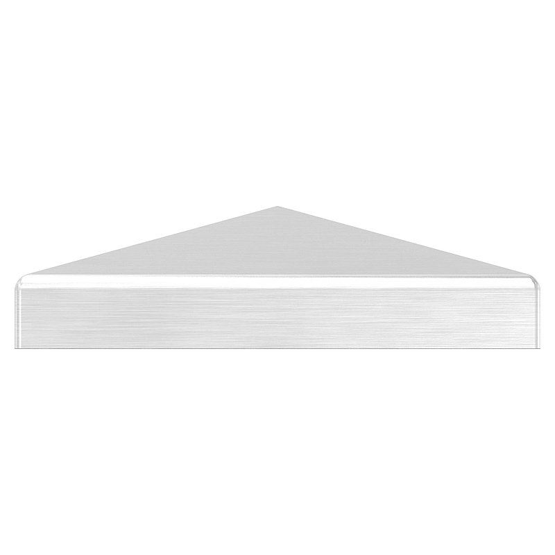 Pyramidenkappe, für Rohr 70x70mm, V2A