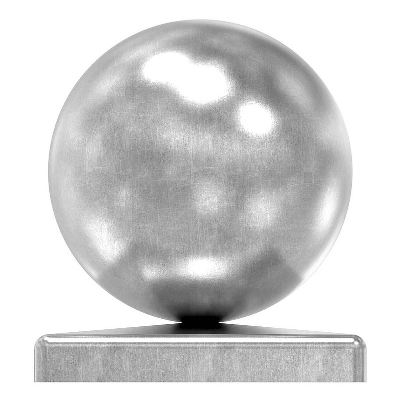 Pillar cover 60x60mm with hollow ball Ø 60mm