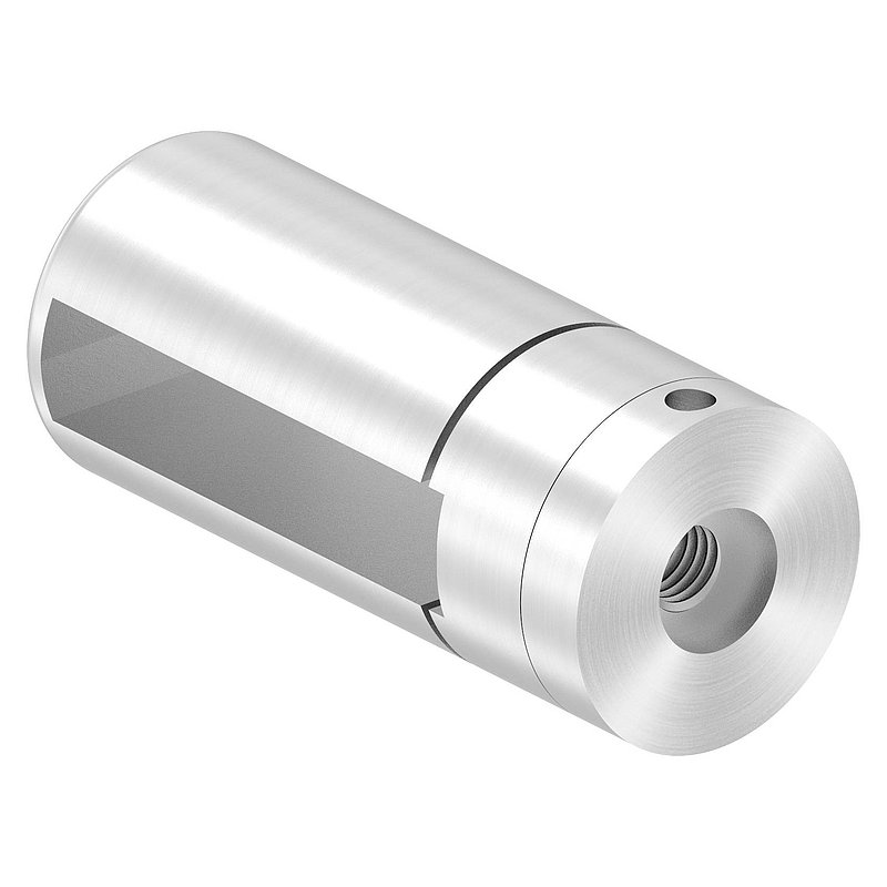 Brenk Grundhalter für Flachstäbe 50x10mm, ALU