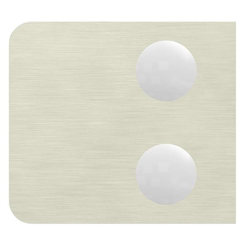 Pince à verre modèle 11, jonction: 33,7mm, aspect inox brossé