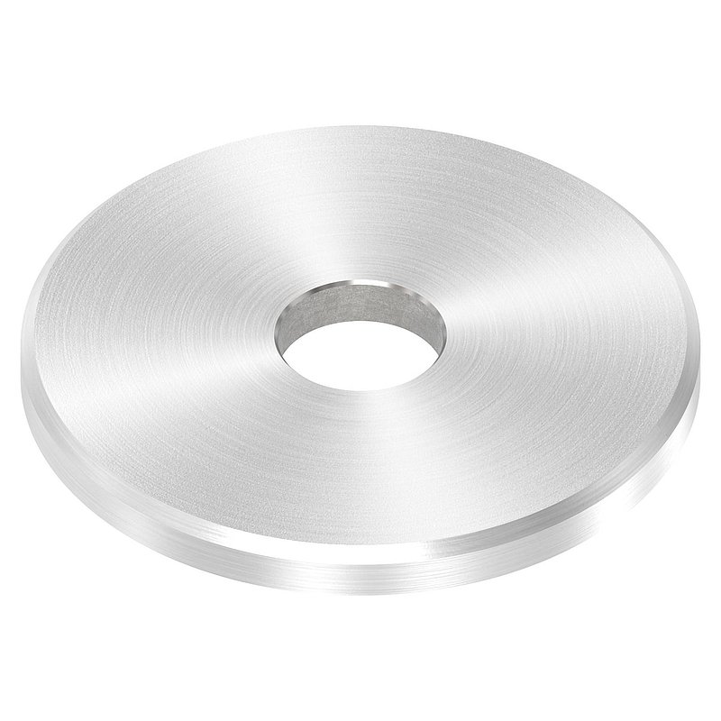 Ronde, Ø 50x4mm, mit Bohrung 12,2mm, V2A
