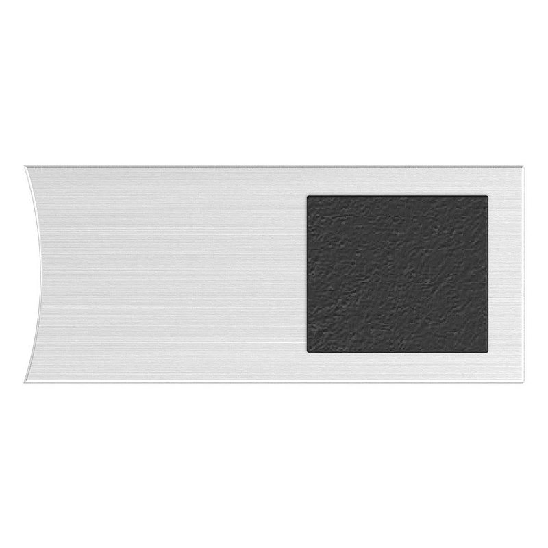Support inférieur de verre pour jonction 60,3mm, V2A
