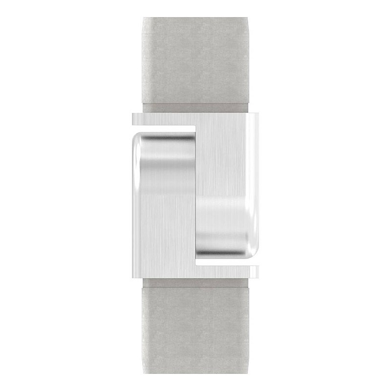 Connecting joint for tube 40x40x3.00mm, AISI316