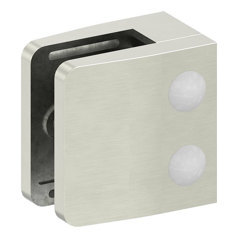 Pince à verre modèle 34, jonction: droite, aspect inox