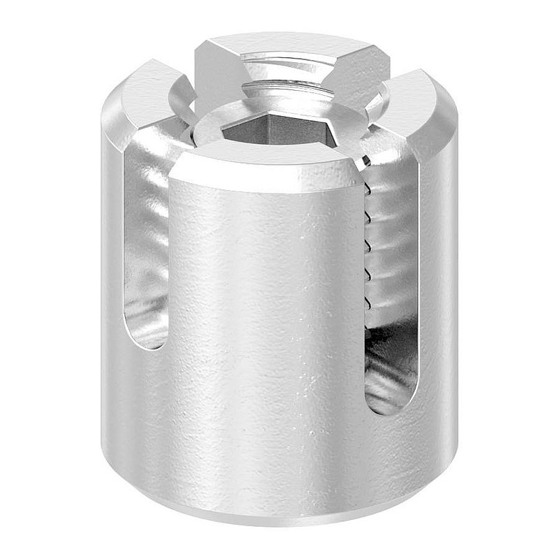 Serre-câble en croix pour câble Ø 3mm, V4A