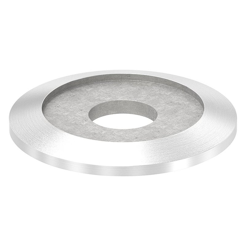 Adapterplatte Ø 60mm für Rohr 42,4 x 2,0-2,5mm, V2A