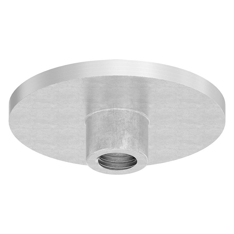 Plate, Ø 48.3mm, for welding on, AISI304