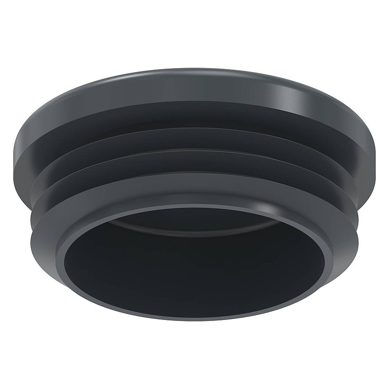 Kunststoffkappe für Rundrohr 42,4mm