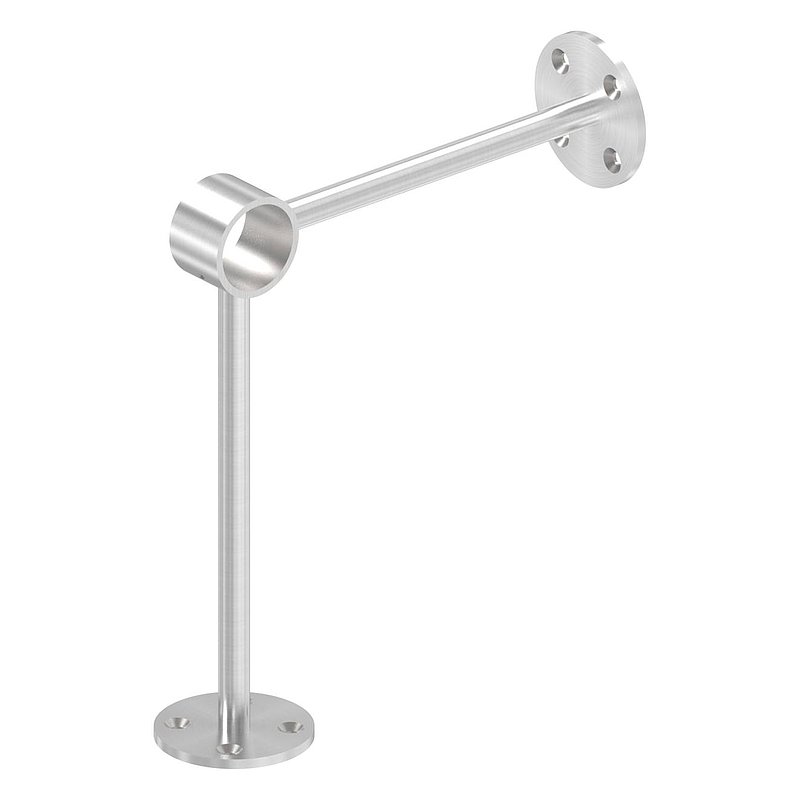 Footrail support, for tube 33.7mm, AISI304