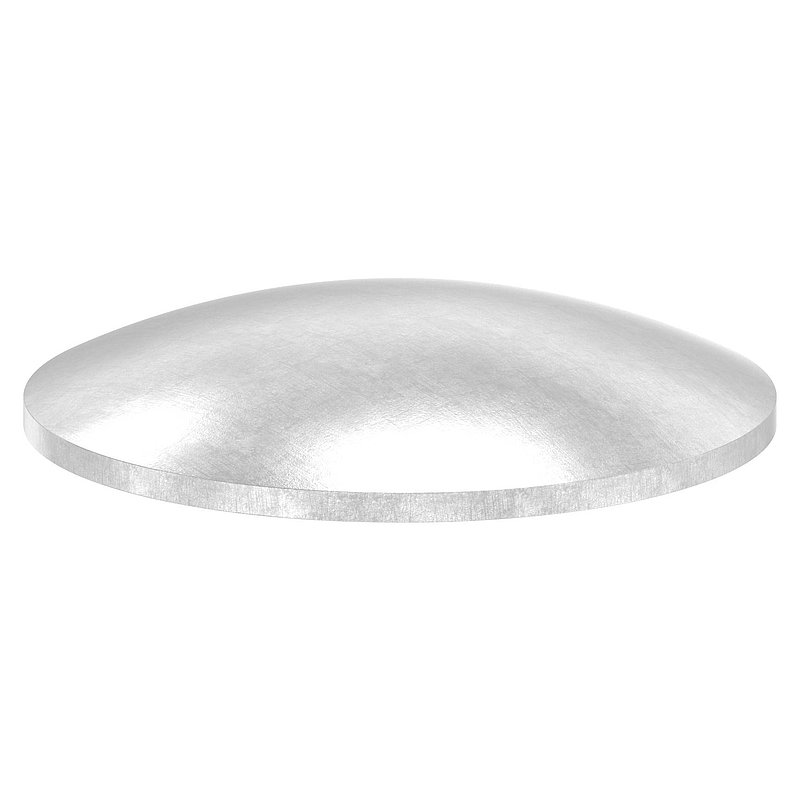 Gewölbte Schale Ø 48,3x2,0mm, H: 8mm, V2A