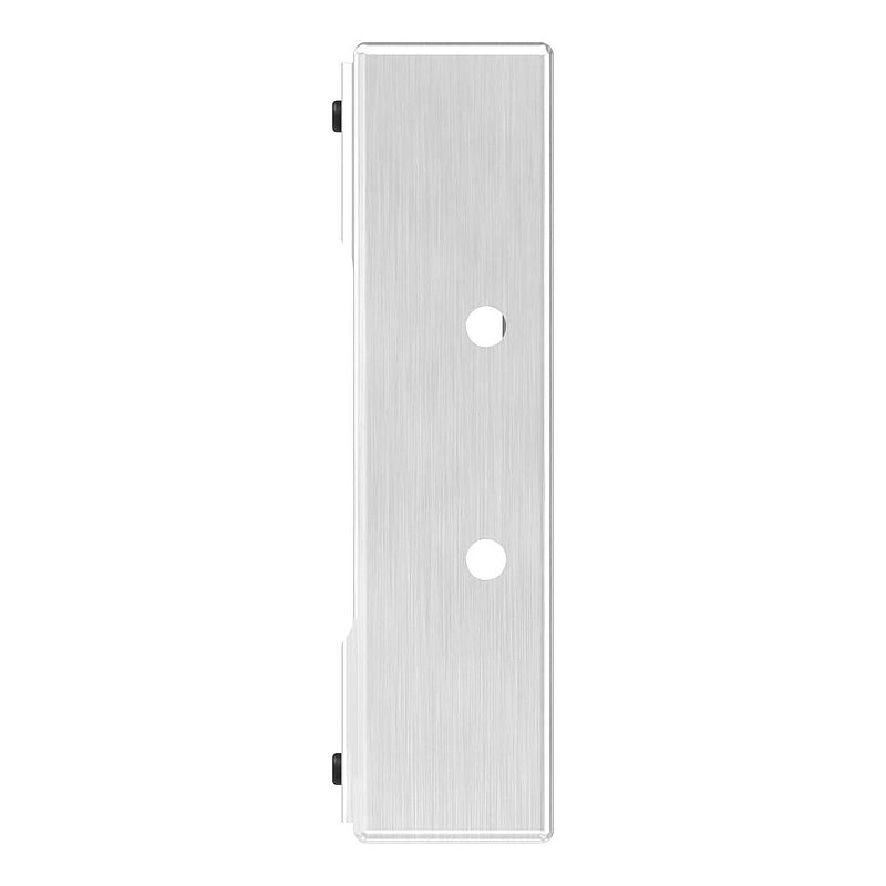 Stainless steel counter case square, for 72mm spacing, for welding, 40mm, AISI304