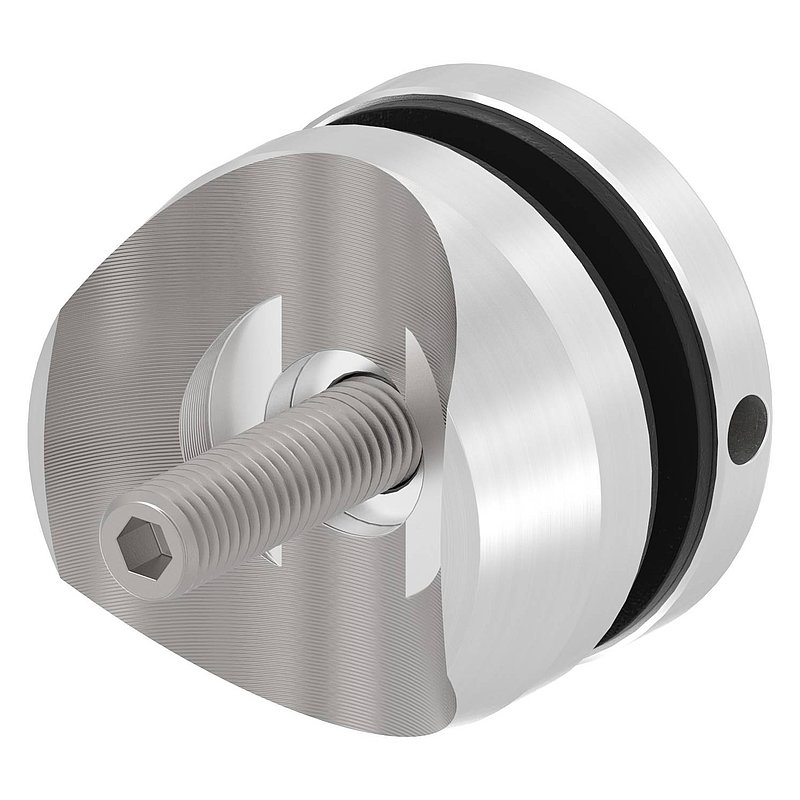 Glass point holder 52mm, connection: 42.4mm, AISI316
