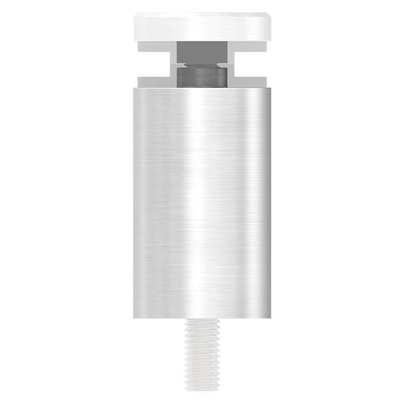 Lower part Ø 30mm, with through-hole, D:50 mm, AISI304