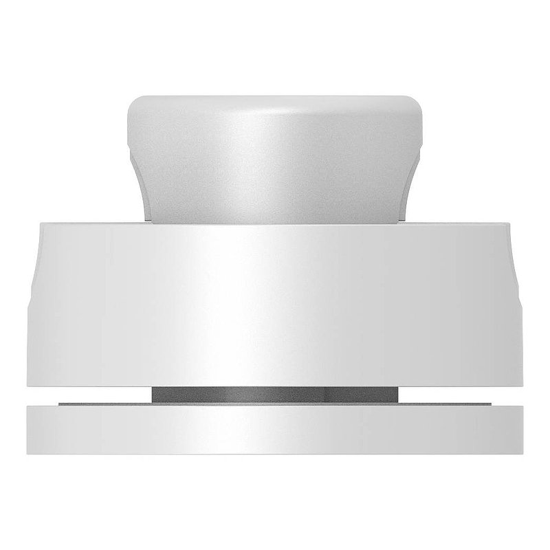 Brenk Halter Ø 50mm, Kunststoff, lichtgrau