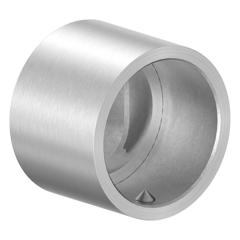 Wandbefestigung für Rohr 33,7mm, V4A