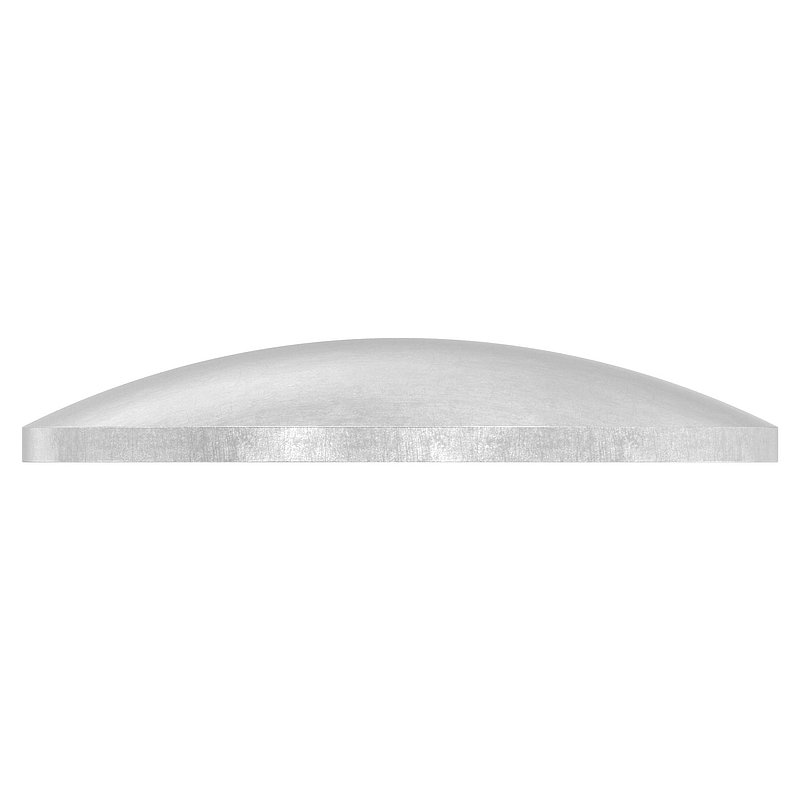 Gewölbte Schale Ø 42,4x2,0mm, H: 7mm, V2A
