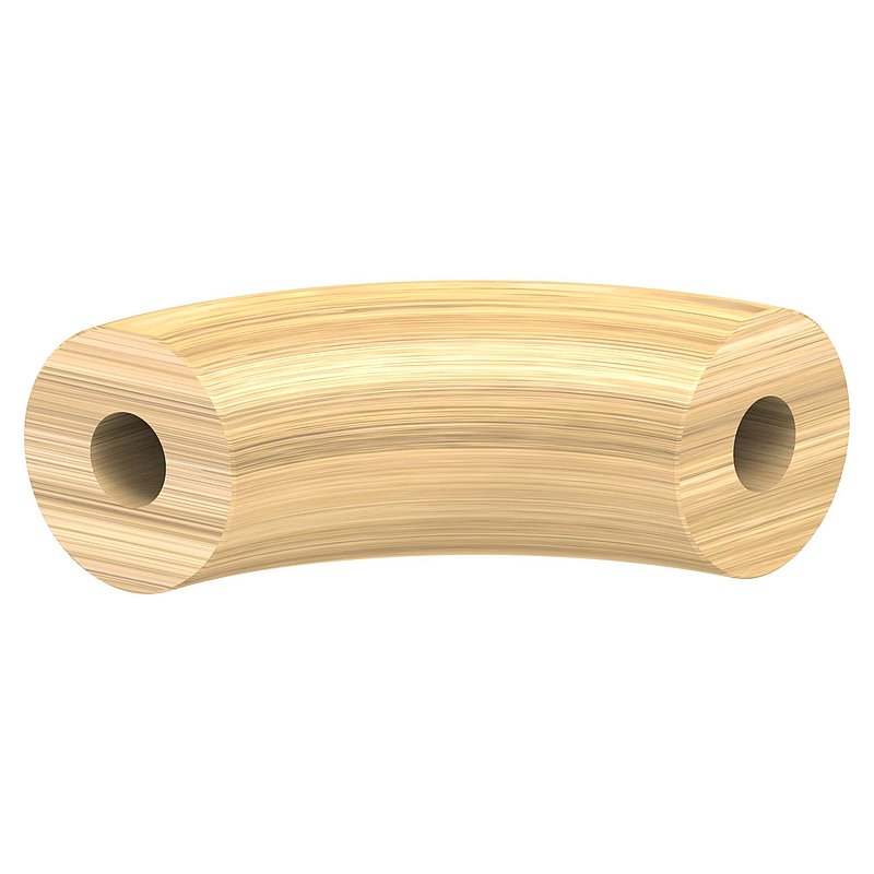 90° Bogen für Holzhandlauf Eiche, Ø 42,4mm