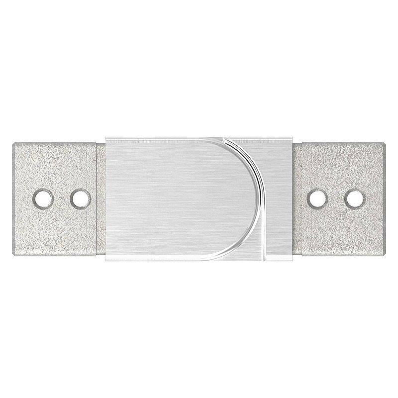 Flexible connector for 40x40mm square groove, AISI316