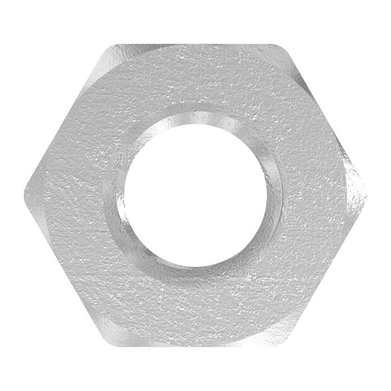 Sechskantmutter M4 mit Linksgewinde, DIN 934, V2A