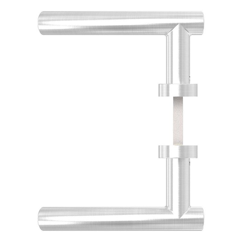 Paire de poignée de porte, pivotant, V2A